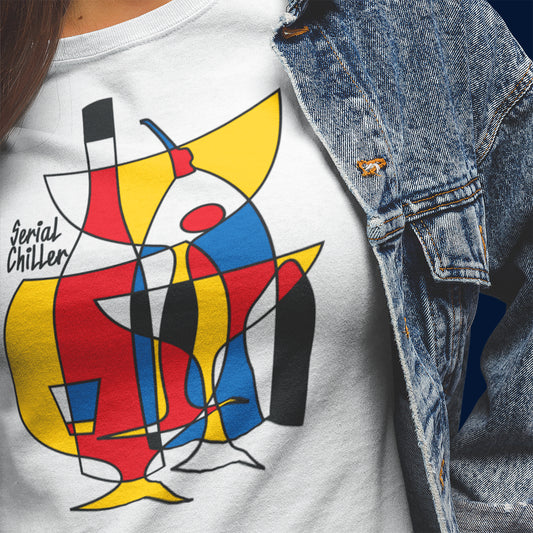 SERIAL CHILLER | PARTY | Unisex Staple T-Shirt | Bella + Canvas 3001